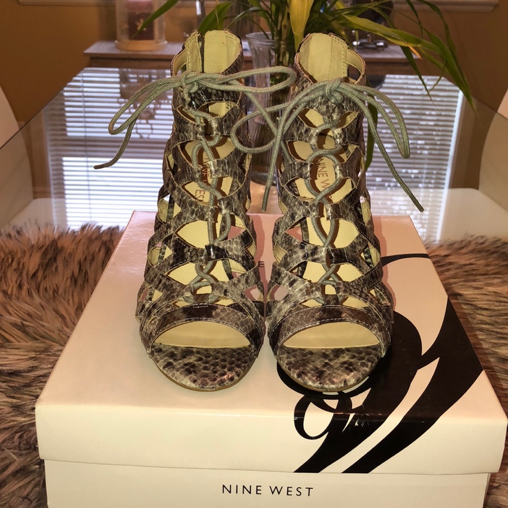 Nine West Sexy Strap Heels